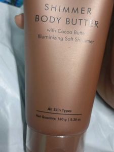 I'm Back Caffeine Shimmer Body Butter