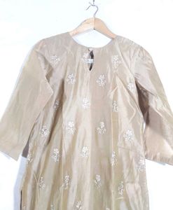women's kurta set tan 😍