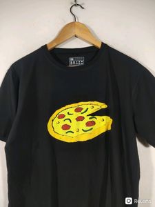 Be Awara Black Printed T-shirt (Women's)