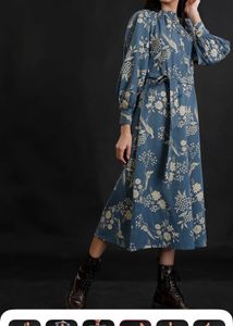 Bohemian Floral Midi Dress