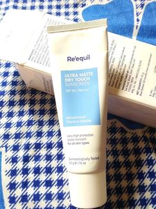 Re'equil Ultra Matte Dry Touch Sunscreen SPF 50