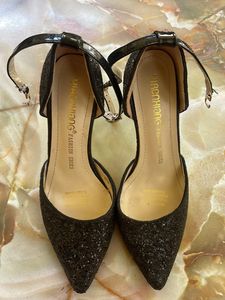 Black Pencil Heels