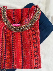 Kurta Set- Top &amp; Palazzos
