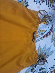 Stylish Mustard Yellow Top