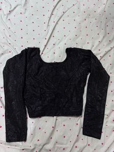Shining Black Blouse!