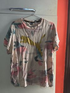 Puma Graphic Print T-Shirt bust 46