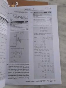 CBSE Class 12 Mathematics Sample Papers