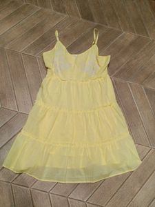Yellow Tiered Sundress