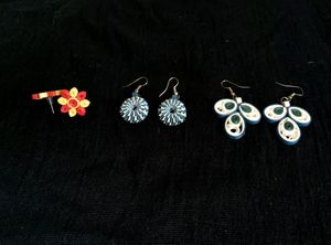 Quilling Earrings - 9 Set