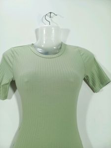 Pastel Green Colored Dress (Women's)