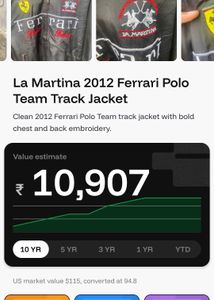 La Martina Ferrari Polo Team Jacket