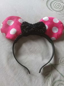 Minnie Mouse Ears Headband