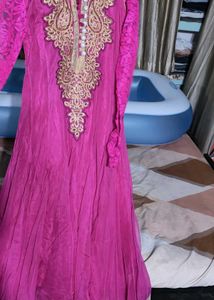 Beautiful Pink Ethnic Gown