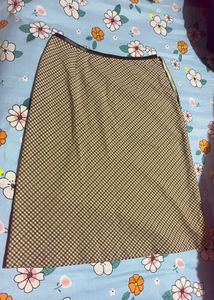 Classic Plaid A-Line Skirt