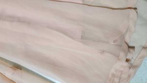 Peach color Flared palazzo