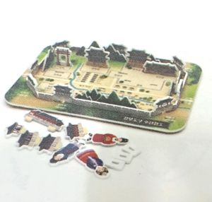 Korean Palace 3D Puzzle GAME