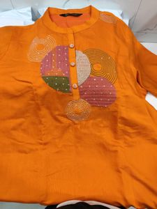 kurti with plazzo bottom