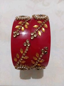 Exquisite multi  Bangles with Embellishments