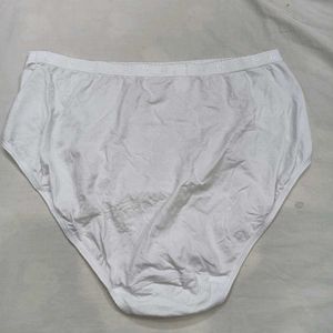 Comfortable 🪔White Briefs with Lace Detail