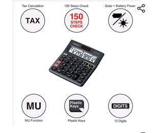 CASIO MJ-120D calculator