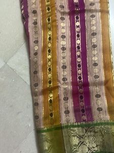 Cotton &amp; Kota doria Saree