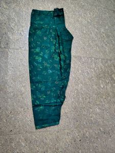 Green Printed Kurta Set with Dupatta