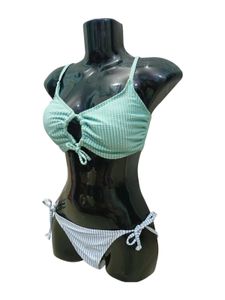 Stripped Sexy  Bikini Set Free Size Fit For L &amp; XL