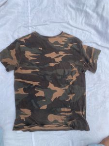 decathlon demanding Camouflage Print T-Shirt
