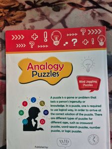 Analogy Puzzles: Mind Joggling Fun