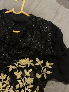 Black Kurta , Half Band