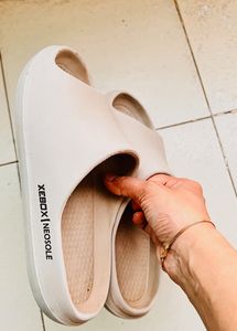 Beige Comfort Slides