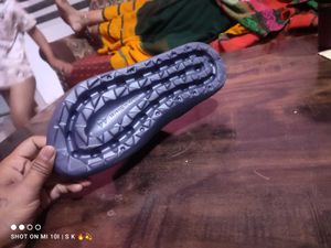 Premium Navy Clog Sandals