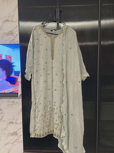 Embellished Kurta sharara set