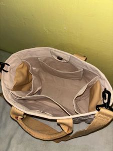Agatha Paris Striped Canvas Tote