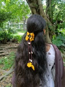 Handmade Crochet Hair Clip