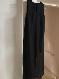 Elegant Black Embellished Dress