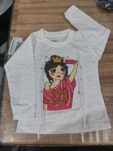 Discount on girls tshirt-4 nos.