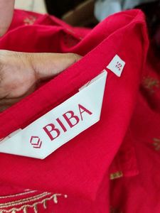 Red Printed Tunic (Women's)
