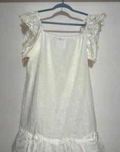 Molly &amp; Sue Chic White Eyelet Dress