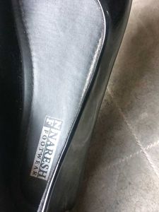 ChicBlack Ballerina Flats with Silver Embellishme