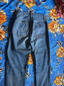 Women's Blue Wide Leg Jeans
