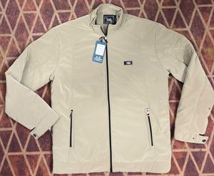 Men's Beige Casual Jacket