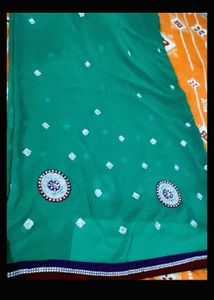 Sea Green Saree