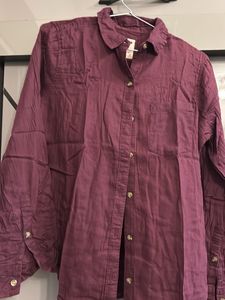 Maroon Long Sleeve Shirt