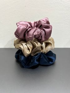Satin Scrunchie (Set of 3)