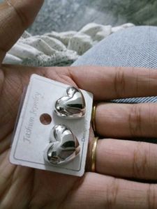 Chunky Heart Earrings
