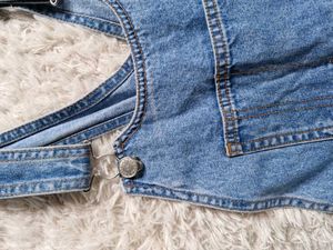 Blue Denim Overalls