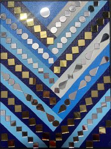 Lippan Art On Canvas