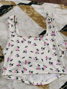 Floral Corset Top