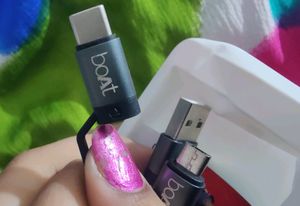 Boat 2-in -1 Universal Compatibility: Type C+Micro